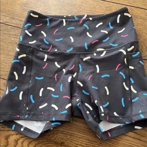 Feed Me Fight Me Sprinkle shorts